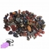 Mix of 50 gr antique ethnic effect acrylic beads in the colours of the Earth
