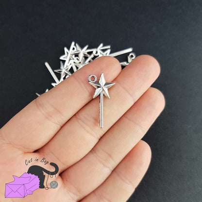 10 charms with magic wand