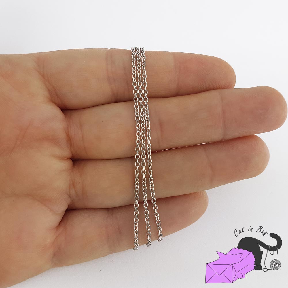 Stainless steel chain 2x1.5x0.4