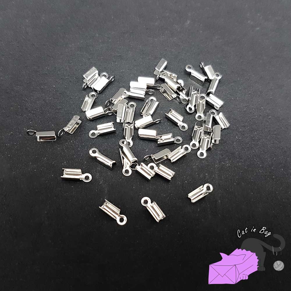 20 stainless steel crimp cord ends