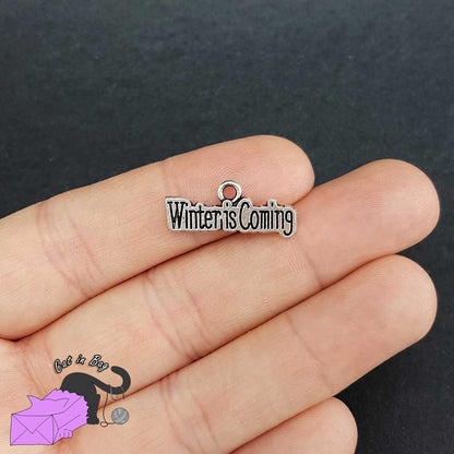 10 charms "Winter is coming"